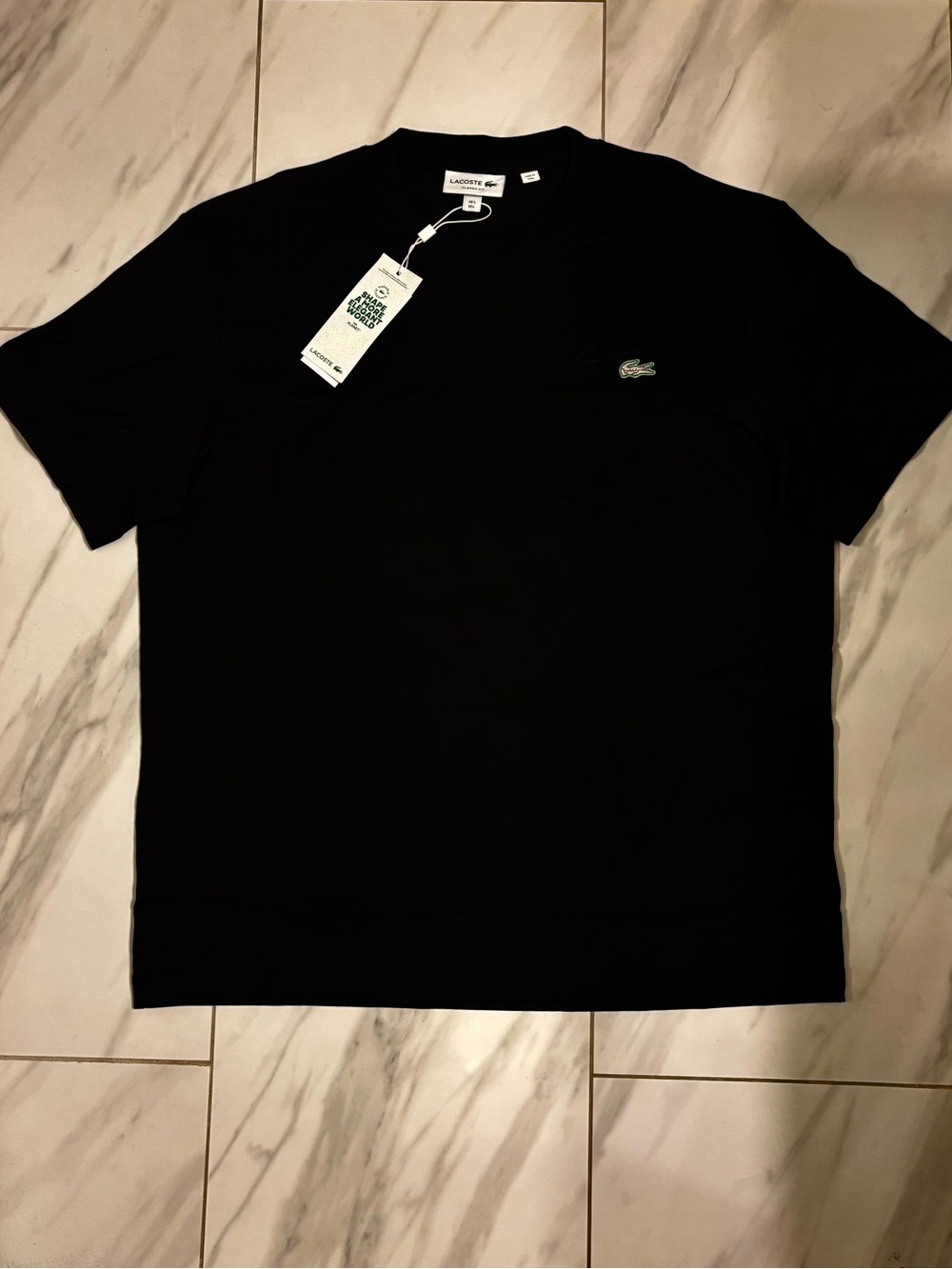 Men’s Lacoste Logo Organic Cotton T-Shirt